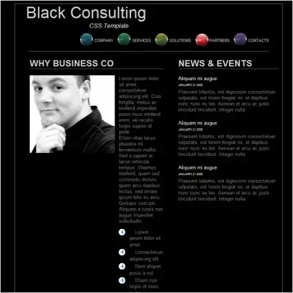 Black Consulting Template