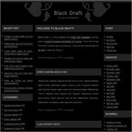 black draft