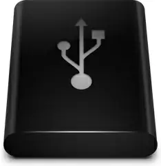 Black Drive USB