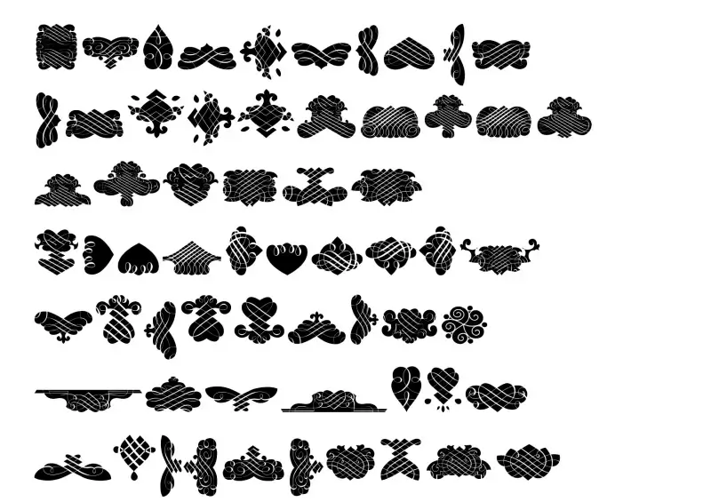 Black Ornaments