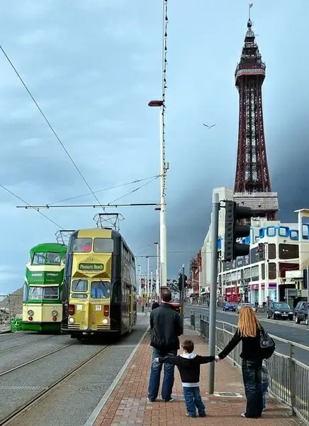 blackpool trams pleasure