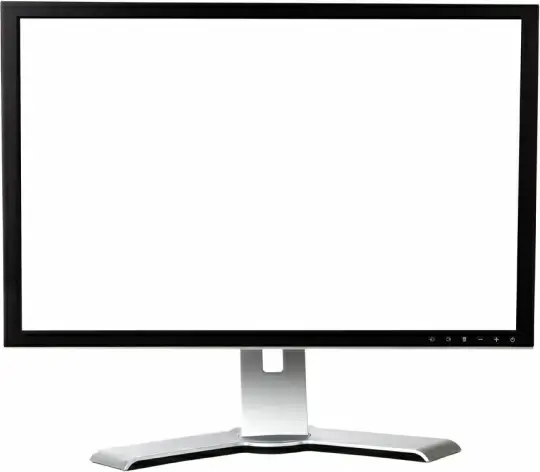 blank monitor