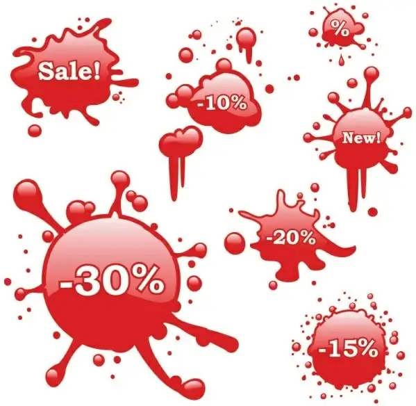 bleeding discount icon vector
