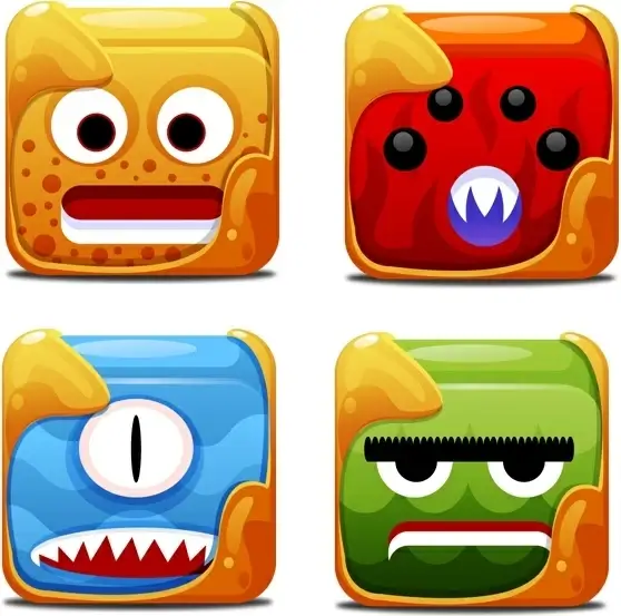 Block Creatures Icons icons pack