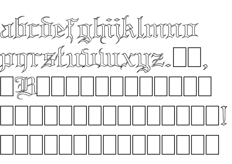 Blood and Blade Font in truetype .ttf opentype .otf format free and