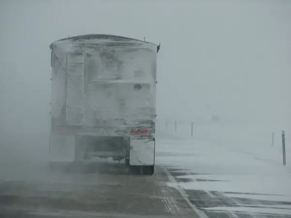 blowing snow