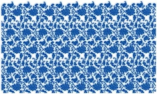 blue and white pattern vector