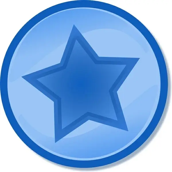Blue circled star