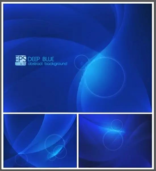 blue dream elements vector backgrounds