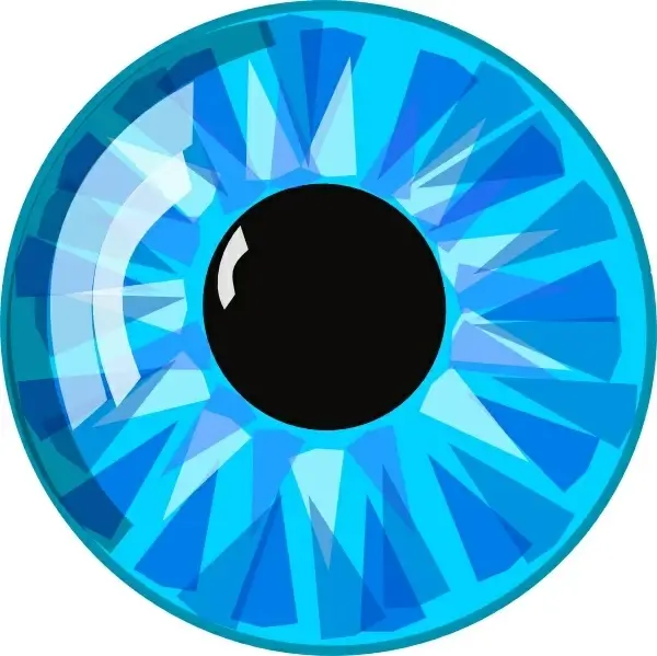 Blue Eye clip art