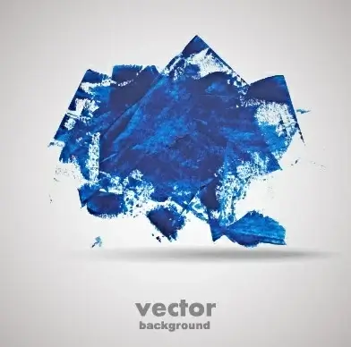 blue grunge background design vector