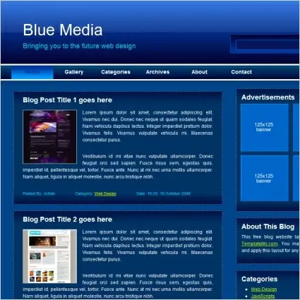  blue media