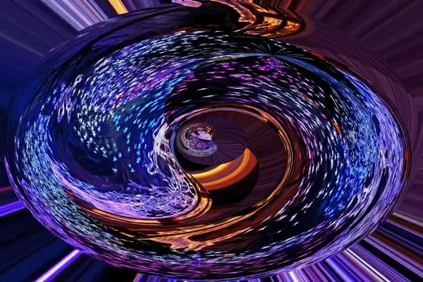 blue purple roundabout