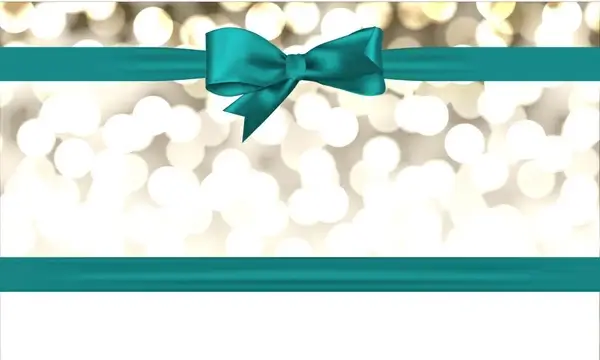 blue ribbon decoration for christmas background