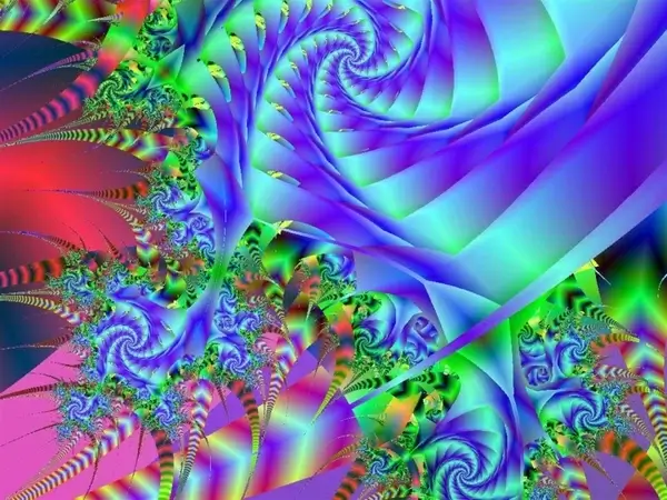 blue swirls