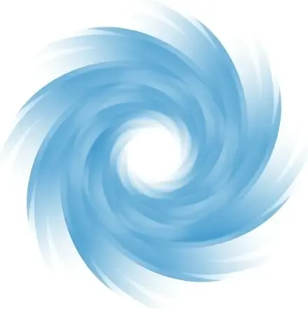 Blue Vortex clip art
