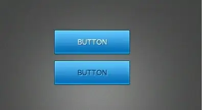 blue web buttons psd layered