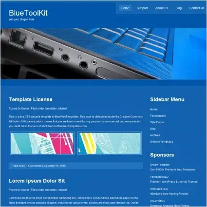 BlueToolKit Template 