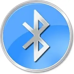 Bluetooth round sign