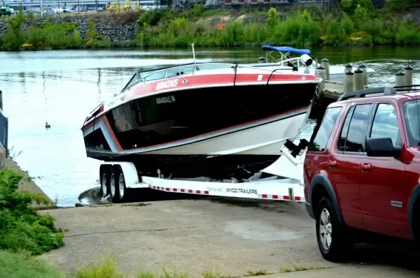 boat and trailer