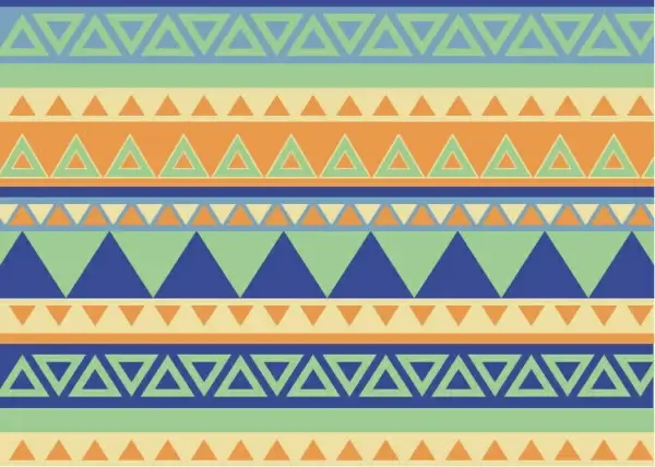 bohemian style pattern vector graphics