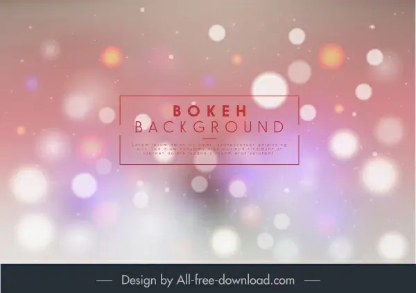 bokeh background colored sparkling blurred light effect