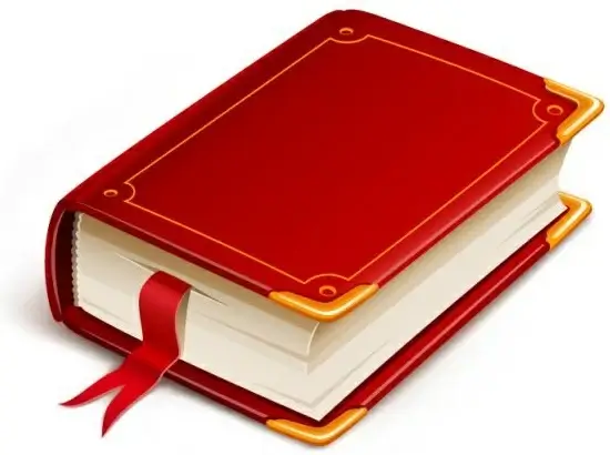 book icon colored 3d design