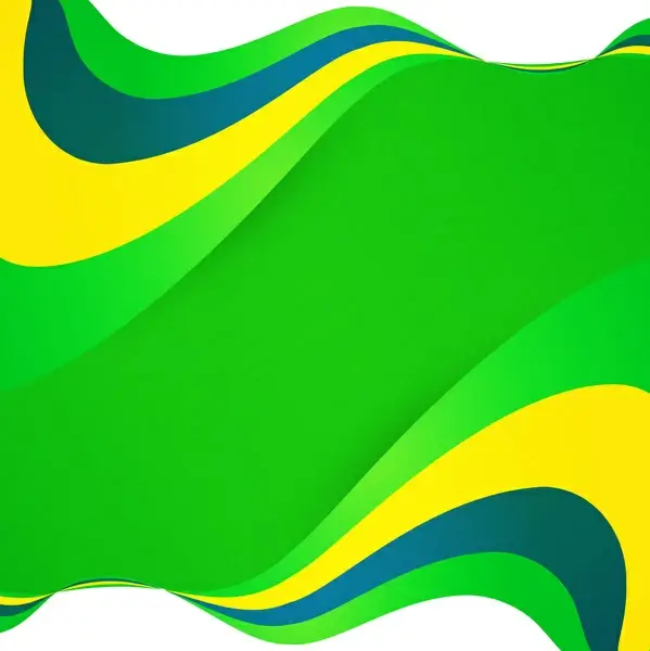 brazil flag concept creative business colorful wave background