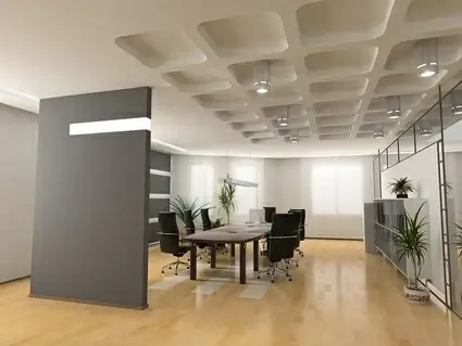 bright conference room picture
