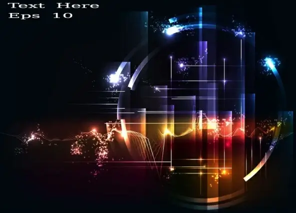 bright light effect background 01 vector