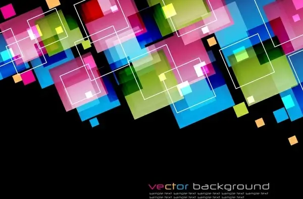abstract background colorful illusion geometrical squares decor