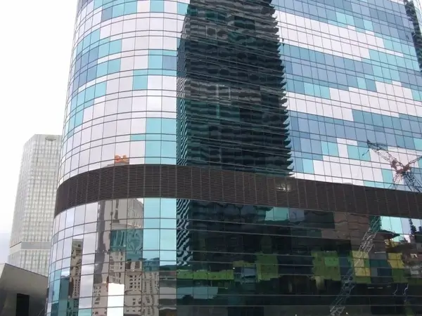 building reflection