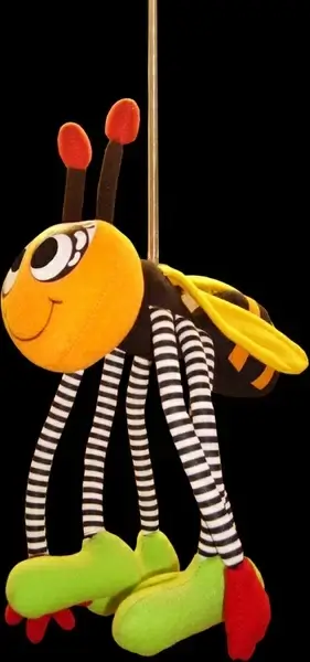 bumblebee on a spring