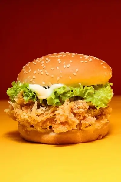 burgers and fried chickendefinition picture