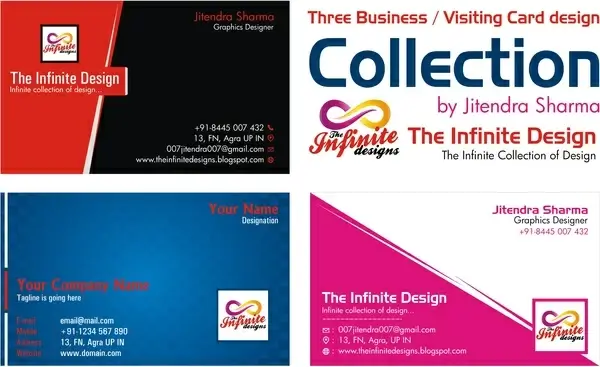 business card visiting card template