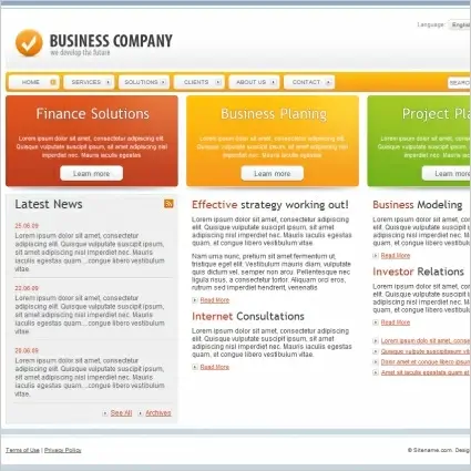 Business Company Template