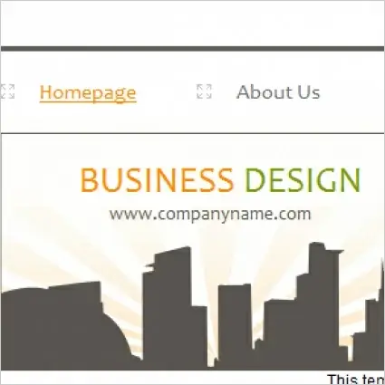 Business Design Template