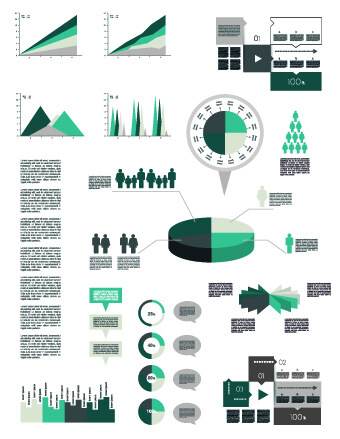 business infographic creative design 