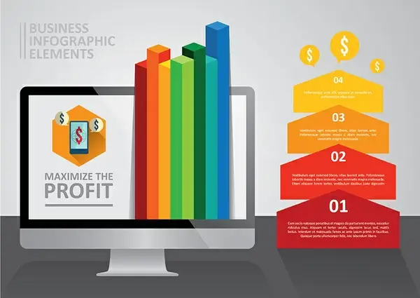 business infographic elements