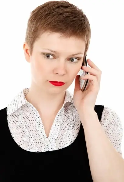 business smartphone call