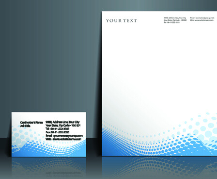 business style flyer and cover brochure vector