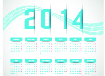 calendar14 vector huge collection1