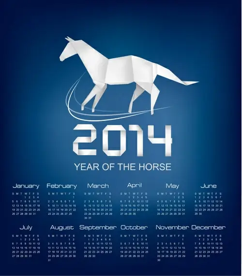 calendar14 vector huge collection7