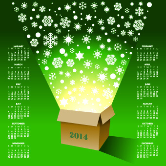 calendar14 vector huge collection8