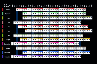 calendar14 vector huge collection