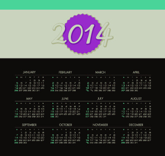 calendar14 vector huge collection