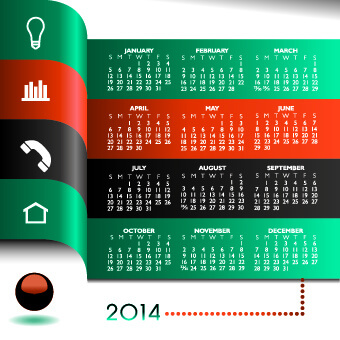 calendar14 vector huge collection