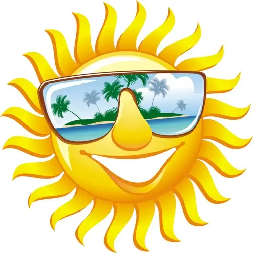 Cartoon sun smile face vector design Vectors graphic art designs in  editable .ai .eps .svg .cdr format free and easy download unlimit id:581878