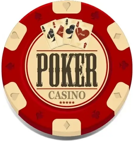 casino elements creative design vector
