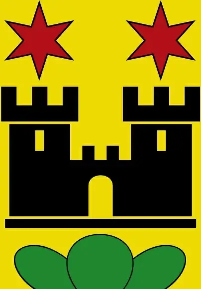 Castle Stars Wipp Meilen Coat Of Arms clip art